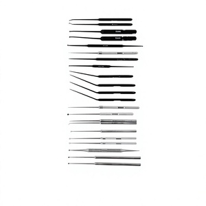 Juego de Instrumentos de Otología de 22 Piezas, Herramientas Quirúrgicas Manuales de Acero Inoxidable para Cirugía de Oído, Kit Quirúrgico para Operaciones de Oído - Product Image 1