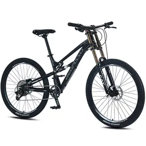 Bicicleta de montaña de aluminio con doble suspensión completa MTB 27,5 pulgadas plus29 pulgadas