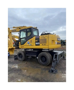 Vendita calda popolare del prodotto giapponese usato 16ton komatsu Pc160W-7 ruota Pc150w-7 escavatore - Product Image 3