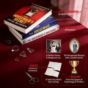 La cameriera: serie completa di 3 <span class=keywords><strong>libri</strong></span> di Freida McFadden. <span class=keywords><strong>Classici</strong></span> thriller psicologici definitivi, bestseller virali - Product Image 2