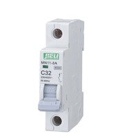 Disjoncteur miniature JIELI MN11-8A 1P-4P, capacité de coupure 4,5 kA, 1A-63A, 50/60Hz, cuivre, protection domestique et industrielle