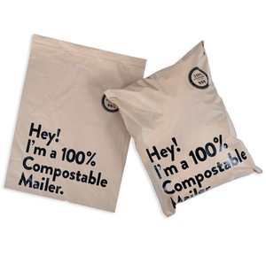 Nouveau Top Biodégradable Compostable Pas Cher Réutilisable Holographic25X35 Plastique Courrier Gree Grand Sweat À Capuche Rembourré Sacs D'expédition - Product Image 3