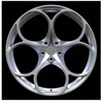Jantes en alliage d'aluminium forgé chromé de 18 pouces Performance Modular, neuves pour voiture