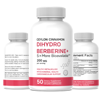 Capsules de cannelle de Ceylan naturelle à formule personnalisée, marque privée, vente en gros, supplément très prisé à prix avantageux