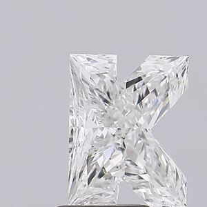 Diamant de laboratoire certifié, taille Alphabet, CVD, couleur E F, clarté VVS VS, pour la création de bijoux de créateurs - Product Image 1