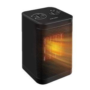 Tabletop Ceramic PTC <b>Heater</b> 1500W Mini <b>Portable</b> Fan <b>Heater</b> With Timer And Safety Protection For Home Office Use - Product Image 2