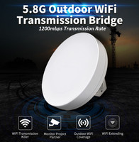 Puente Wifi para Exteriores de 25 km, 900 Mbps, 5.8 GHz