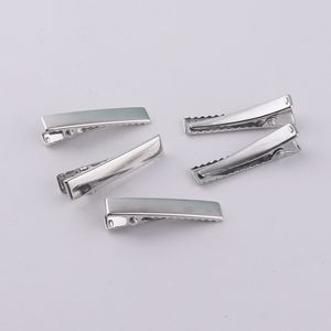 35Mm Platte Metalen Rechthoek <span class=keywords><strong>Alligator</strong></span> Haarclip Voor Haaraccessoires - Product Image 2