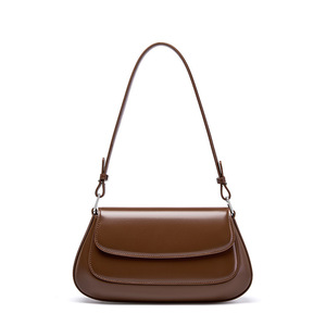 Nuevo Estilo Bolso de Hombro/Axilar de Cuero Genuino para Mujer, de Alta Gama, Moderno y Versátil, con Cierre de Broches - Product Image 5