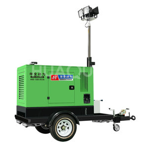 <span class=keywords><strong>19kVA</strong></span> 15kw 휴대용 사일런트 디젤 발전기 라이트 타워 발전기 세트 - Product Image 2