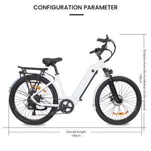 Bicicleta Eléctrica Urbana JLM DS-2608 de 500W, Ligera, de Aleación de Aluminio, para Viajes Diarios, para Hombres y Mujeres, Directo de Fábrica - Product Image 4