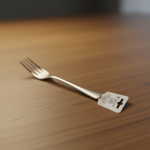 Tenedor de 20 cm con mango de acero inoxidable y material metálico - Product Image 3