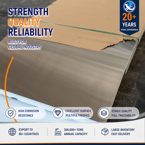 Tôle en acier inoxydable ASTM Standard 347H 317L finition 2B 8,0 mm x 1500 mm 5x10' avec une résistance élevée à la corrosion - Product Image 1