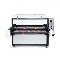 Presse à Chaud Mécanique Double Station Robuste 80x100cm Automatique Personnalisable pour T-shirts, Mugs et Casquettes Multicolores