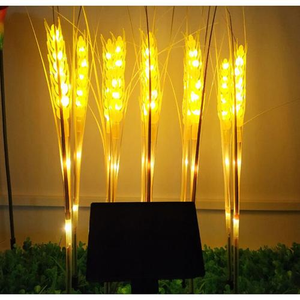Lumière solaire d'insertion de plancher de LED imperméable extérieure IP66 évaluée de corps de PVC conception lumineuse de <span class=keywords><strong>paille</strong></span> d'oreille de blé de pelouse pour des chemins de jardin de jardin - Product Image 6