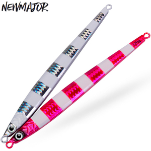 NEWMAJOR 80g 100g 120g <span class=keywords><strong>di</strong></span> Jig in metallo per pesca a lunga distanza in mare, gettando in condizioni <span class=keywords><strong>di</strong></span> stampa con esca falsa - Product Image 1