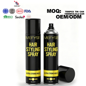 <span class=keywords><strong>Laque</strong></span> Coiffante Fixation Forte Longue Durée – <span class=keywords><strong>Spray</strong></span> <span class=keywords><strong>Coiffant</strong></span> Effet Naturel Brillance Fixe pour Hommes et Femmes – Marque Privée OEM - Product Image 1