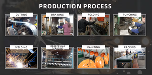 Mini barbecue portable à <span class=keywords><strong>charbon</strong></span> de <span class=keywords><strong>bois</strong></span> avec thermomètre pour jardin, fumoir extérieur en acier robuste - Product Image 6