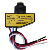 NK-BB/F50 3.5A Interrupteur automatique crépusculaire à capteur photocellule DC8-50V à câblage direct