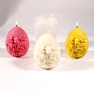 TangChu Easter Bunny Alphabet Silicone Mold <b>Set</b> for Making <b>Soap</b> Dishes, Jewelry Trays, Candles and Home Organizers - Product Image 6