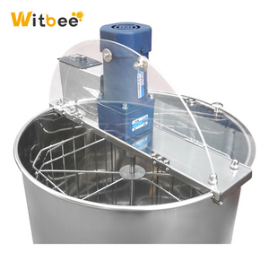 Fábrica al por mayor Reversible de acero inoxidable 4-Frame Radial Apicultura Motor Honey Processing Extractor Machines - Product Image 2