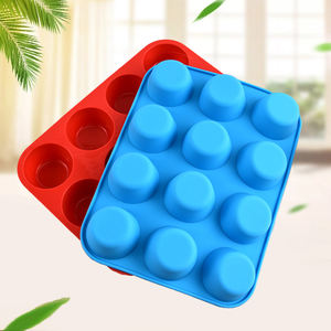 Coloratissimo antiaderente 12 tazze di Muffin per Cupcake - Product Image 2