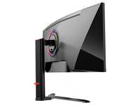 34 Inch Gebogen Gaming Monitor 1K 180Hz Computer LCD Scherm ODM/OEM Aangepaste HD Bureaubladmonitoren