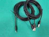 Câble USB 2.0 vers Type-C noir de 3 m avec conducteur en cuivre pur, PVC, charge rapide 3A pour téléphones mobiles Android