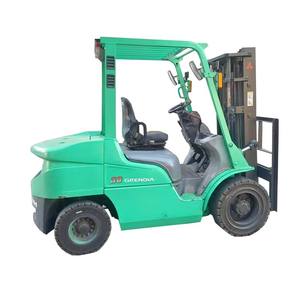 Pre-owned Mitsubishi 3Ton 3 étapes chariot élévateur équipement de manutention à usage intensif faibles heures de fonctionnement bien entretenu à vendre - Product Image 1