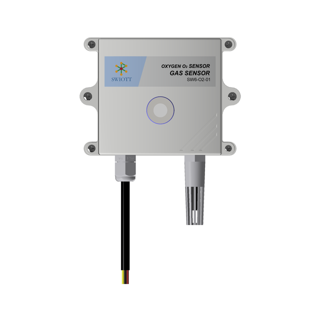 SW6O2 Precision Oxygen Sensor O2 Sensor Reliable Environmental Monitoring Solution RS485 4-20mA 5V 0-10V Oxygen O2 Sensor