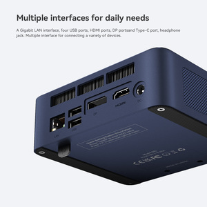 SEI 12-Core Mini PC de escritorio Integrado <span class=keywords><strong>Intel</strong></span> Core RJ45 LAN 16GB DDR4 <span class=keywords><strong>Video</strong></span> SSD para Gaming Office Uso comercial Pocket - Product Image 4
