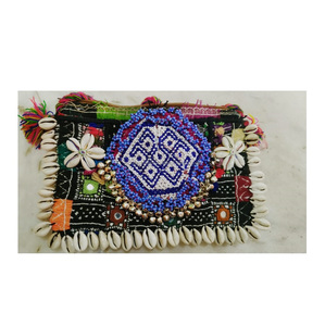 Indian Handcrafted Ladies Custom Shoulder <b>Clutch</b> Bag Women India Utility Banjara Bags Vintage Shopping Bag Wholesale Guru Kirpa - Product Image 6