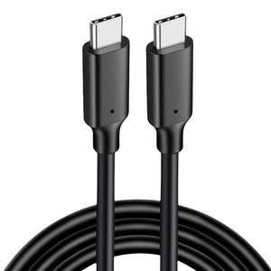 Cable de datos tipo C, conector macho dual, carga rápida PD de 100W para teléfonos, portátiles y ordenadores - Product Image 1