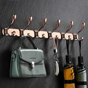 Clothes <b>Hook</b> Rose Gold <b>Coat</b> <b>Hooks</b> Stainless Steel Wall Mounted Modern Minimalist Style For Bedroom Living Room <b>Door</b> <b>Hooks</b> - Product Image 4