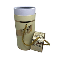 Boîte cadeau cylindrique Bestyle en carton avec design personnalisé, boîtes d'emballage, boîtes d'emballage pour parfums avec poignée en ruban