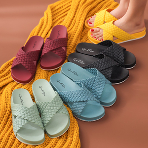 Sandali Estivi da Spiaggia per Donne con Suola <span class=keywords><strong>in</strong></span> <span class=keywords><strong>Gomma</strong></span> Morbida e Cinturini Intrecciati, <span class=keywords><strong>Ciabatte</strong></span> Estive per Ragazze - Product Image 6