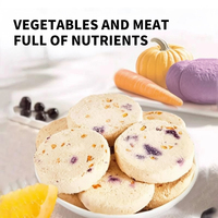 Gâteau de pomme de terre violette au poulet et au lait de chèvre, riche en protéines, pour chiens et chats à stomac sensible – Vente en gros usine de friandises pour animaux de compagnie