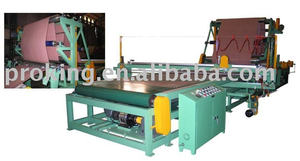 Cortadora de sesgo horizontal automática, cortadora de tela de Cordón de Acero para la producción de neumáticos radiales, proveedor de fábrica de China - Product Image 1