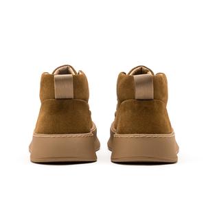 Bottes Chelsea Western de Combat pour Hommes en Gros, Haute Qualité, Bottines à Plateforme Légères, Bottes de Pluie d'Hiver Tendance en Daim et Cuir - Product Image 5