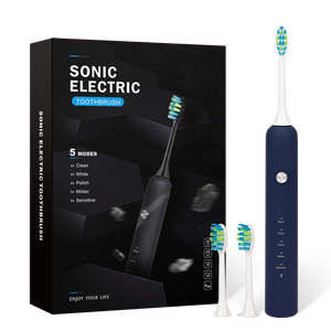 IPX7 Waterproof Intelligent Sonic Electric <b>Toothbrush</b> Rechargeable Ultrasonic Vibration Electric <b>Toothbrush</b> - Product Image 1