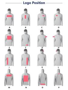 Hood özel Logo balık ağız Hoodie hızlı kuru Upf kaput koruma ile 50 uzun kollu gömlek nefes baskılı balıkçılık kıyafetleri - Product Image 5