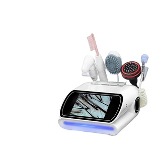 เครื่องวิเคราะห์และนวดหนังศีรษะแบบพกพา 5-in-1 รุ่นใหม่ล่าสุด พร้อมเทคโนโลยี AI สำหรับการดูแลเส้นผมและหนังศีรษะ - Product Image 1