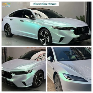 ฟิล์มติดรถยนต์สีฟ้าเขียว/ทอง/ชมพู ขนาด 1.52*17 เมตร เงาแบบเมทัลลิก สำหรับหุ้มรถยนต์ทั้งคัน ราคาฟิล์มหุ้มรถยนต์ - Product Image 2