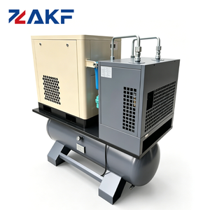 ZAKF 工业螺杆式空气压缩机 3KW <span class=keywords><strong>4HP</strong></span> 一体式干燥罐风冷油润滑单相230V - Product Image 6