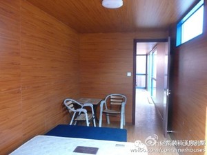 Maison conteneur modulaire <span class=keywords><strong>de</strong></span> 40 pieds en structure acier standard américaine, pour villas, bureaux, hôtels, appartements, toilettes, avec panneaux sandwich - Product Image 5