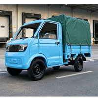 Micro-camionnette électrique EEC COC L6e 3500W, véhicule à énergie nouvelle, cabine fermée, conduite à gauche, nouveau style