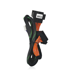 5 # Cable amplificador DSP de alto nivel: ISO hembra macho arnés de cables DSP cables para VW coche REPRODUCTOR DE DVD SISTEMA DE Audio <span class=keywords><strong>Volkswagen</strong></span> - Product Image 1