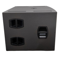 PRO-21W Haut-parleurs de DJ professionnels portables d'extérieur avec subwoofer passif de 21 pouces, puissance de crête de 2600 W, avec contrôle par application