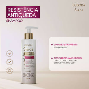 Eudora - Siage - Dermo Hair - Shampoo 300Ml - (Shampoo 10.14FlOz) - Product Image 1