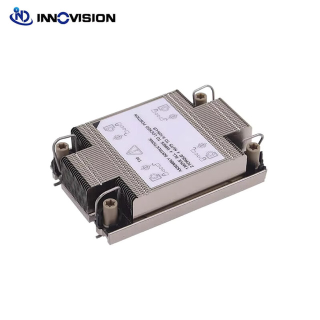 Factory 1U Server Heatsink LGA4189 Socket Passive CPU Cooler TDP ~200W With 4 Heatpipes For 1U Server And Blade Server